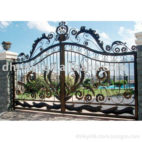 decorative wrought iron gate